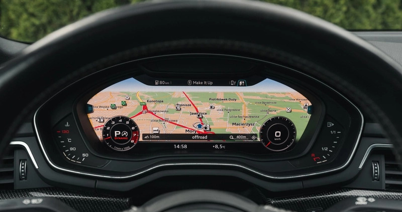 Audi S5 cena 164990 przebieg: 91700, rok produkcji 2018 z Suchedniów małe 781